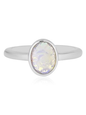 Welo-Opal-Silberring
