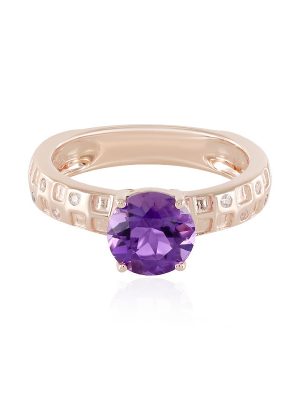 Amethyst-Silberring