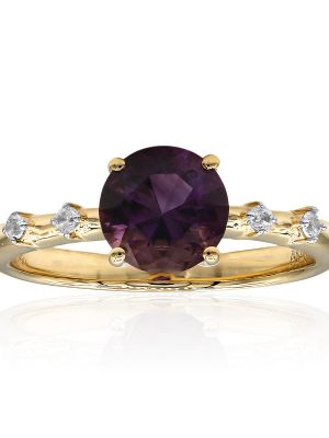 Arizona-Amethyst-Goldring (Amanda Adkins)