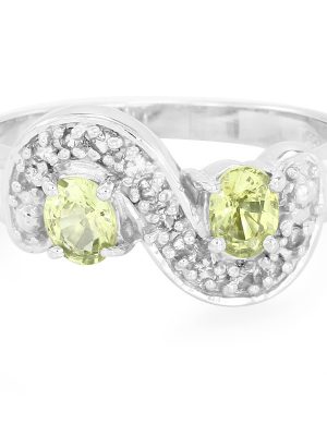 Brasilianischer Chrysoberyll-Silberring