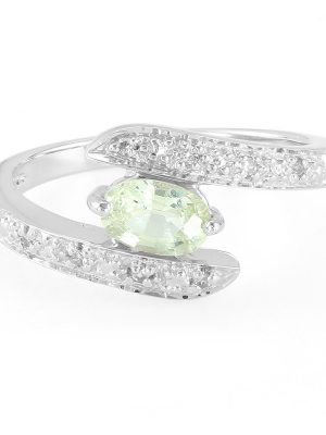 Chrysoberyll-Silberring