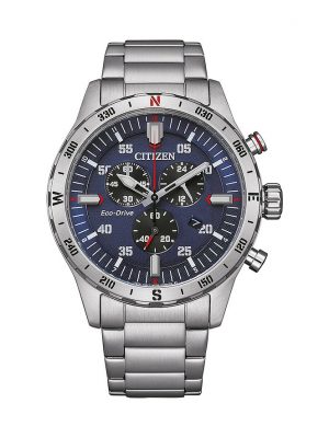 Citizen Chronograph Eco Drive AT2520-89L Edelstahl