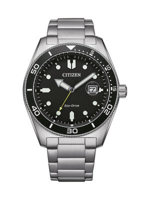 Citizen Herrenuhr Sport Eco Drive AW1760-81E Edelstahl