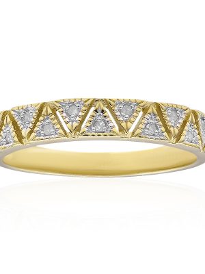 I3 (I) Diamant-Silberring