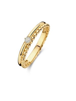 Jackie Ring - 52 585 Gold, Edelstahl gold