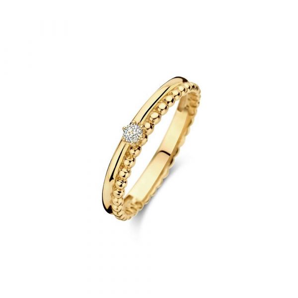 Jackie Ring - JKR23.218/52 585 Gold, Edelstein gold