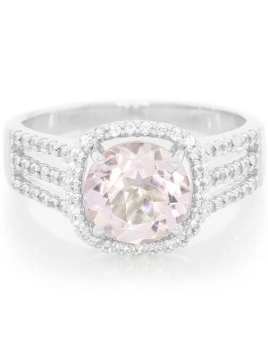 Lavendel-Amethyst-Silberring