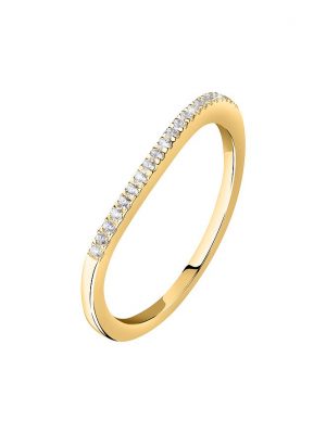 Live Diamond Damenring LDY011111016 375er Gelbgold, recycelt