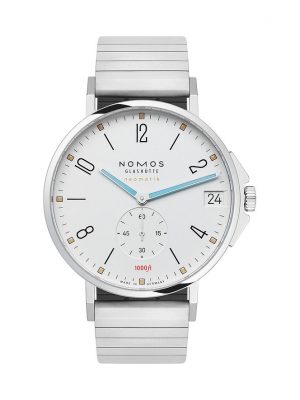 Nomos Glashütte Herrenuhr Tangente Sport neomatik 42 Datum 580