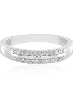 PK (J) Diamant-Silberring