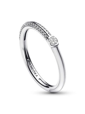 Pandora Ring - 50 925 Silber, Zirkonia silber