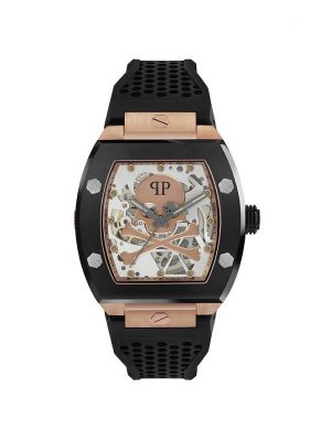 Philipp Plein Herrenuhr The Skeleton PWBAA0121 Edelstahl