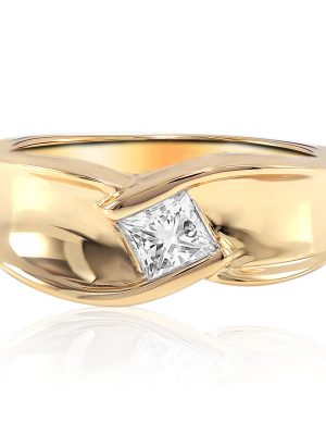 SI1 (G) Diamant-Goldring (Annette)