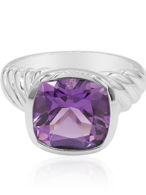 Sambia-Amethyst-Silberring