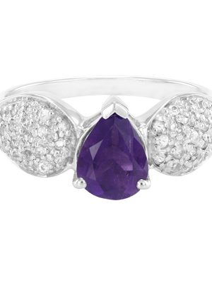 Sambia-Amethyst-Silberring