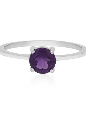 Sambia-Amethyst-Silberring