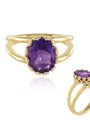 Sambia-Amethyst-Silberring