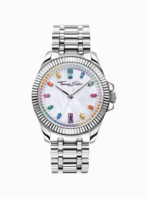 Thomas Sabo Uhren - Divine Rainbow - WA0394-201-201-33 MM Damen tricolor