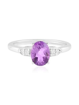 Uruguay-Amethyst-Silberring