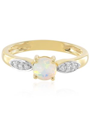 Welo-Opal-Silberring