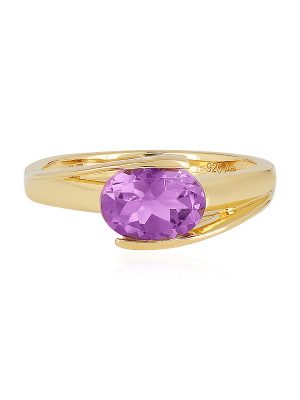 Amethyst-Silberring