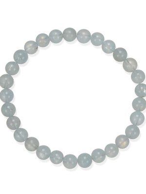 Aquamarin-Armband