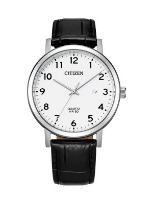 Citizen Herrenuhr Leder Sport Quartz BI5070-06A Edelstahl