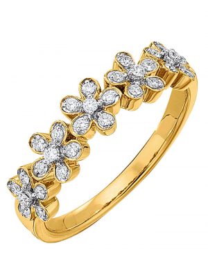 Damenring Diemer Gelbgold