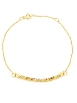 ELLA Juwelen Armband - VYN704452 585 Gold, Edelstein gold
