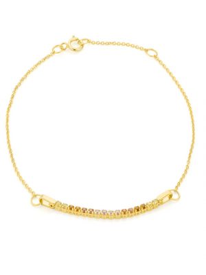 ELLA Juwelen Armband - VYN704452 585 Gold, Edelstein gold