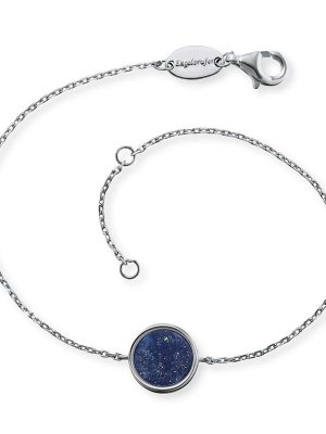 Engelsrufer Armband - Powerful Stone - ERB-LILGEM-LP 925 Silber, Edelstein blau