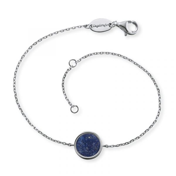 Engelsrufer Armband - Powerful Stone - ERB-LILGEM-LP 925 Silber, Edelstein blau