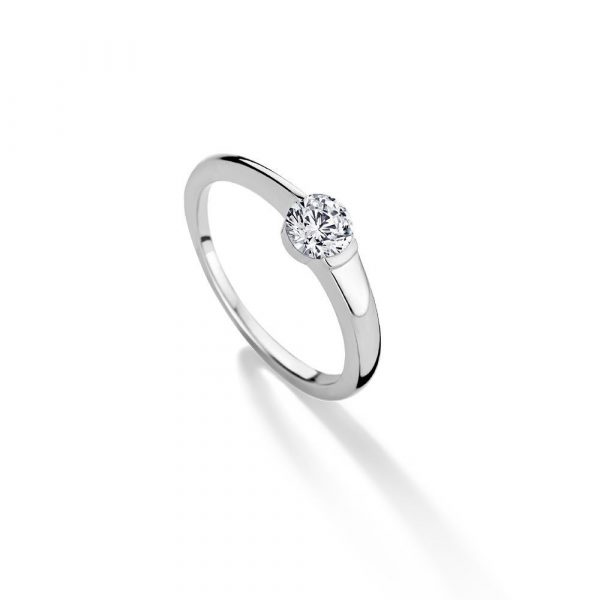 FJF JEWELLERY Ring - 52 925 Silber, Zirkonia silber