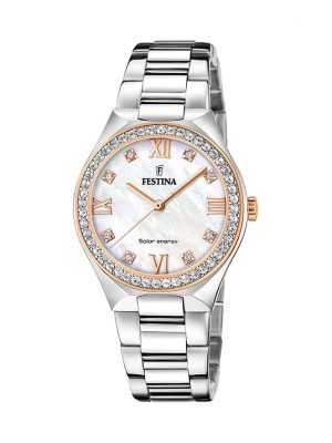 Festina Damenuhr Solar Energy F20658/1 Edelstahl