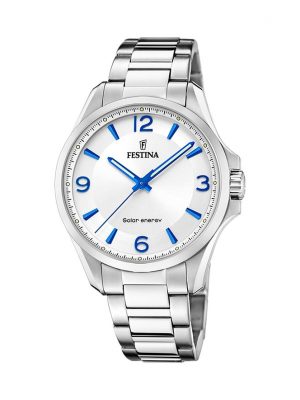 Festina Herrenuhr Solar Energy F20656/1 Edelstahl