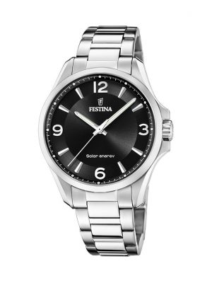 Festina Herrenuhr Solar Energy F20656/4 Edelstahl