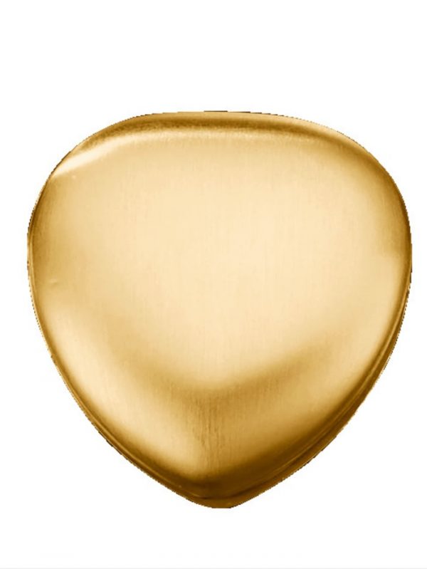 Herz-Magnet Magnetic Balance Gelbgoldfarben