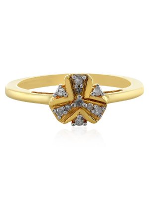 I2 (I) Diamant-Silberring