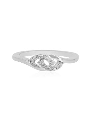 I2 (I) Diamant-Silberring