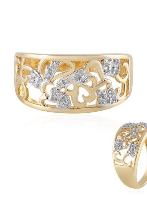 I3 (J) Diamant-Silberring