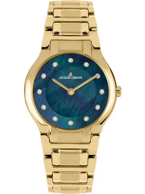 Jacques Lemans Uhren - 1-2167E Damen gold