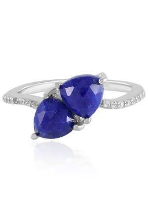 Lapislazuli-Silberring