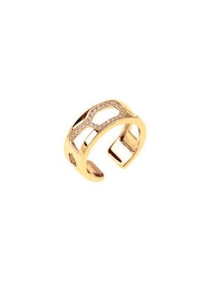 Les Georgettes Ring - Giraffe - GIRG8SZ Messing, Zirkonia gold