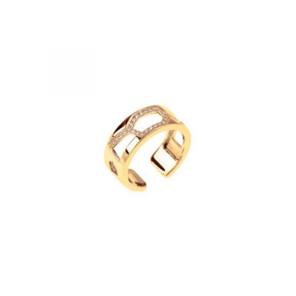 Les Georgettes Ring - Giraffe - GIRG8SZ Messing, Zirkonia gold