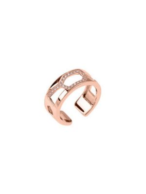 Les Georgettes Ring - S Messing, Zirkonia roségold