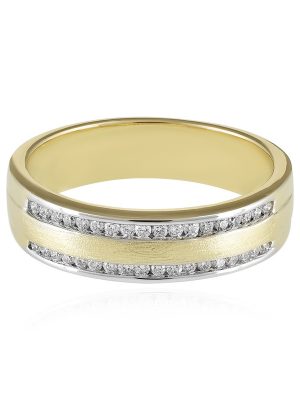 Lupenreiner (F) Brillant-Goldring (LUCENT DIAMONDS)