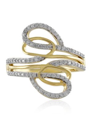 Lupenreiner (F) Brillant-Goldring (LUCENT DIAMONDS)