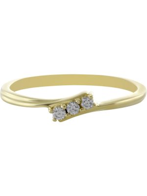 Lupenreiner (F) Brillant-Goldring (LUCENT DIAMONDS)