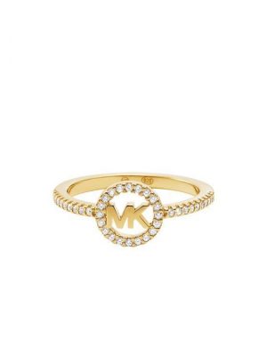 Michael Kors Ring - 56 925 Silber, Zirkonia gold