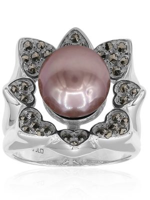 Ming-Perlen-Silberring (Annette classic)